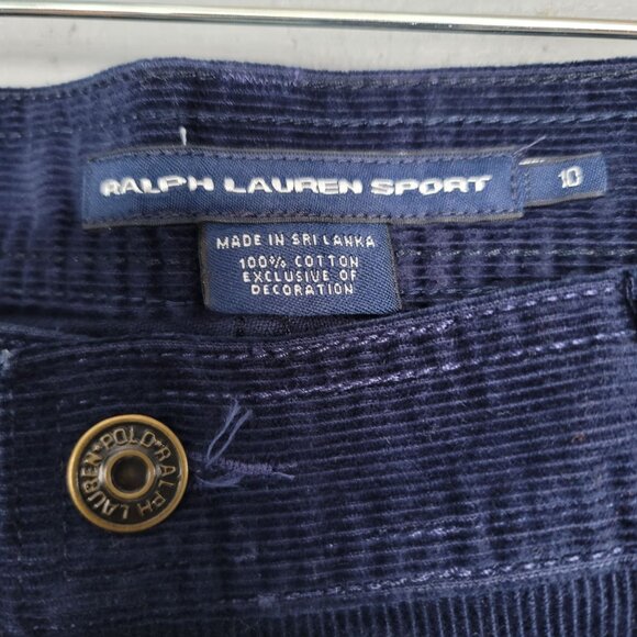 Ralph Lauren Sport Women's Corduroy Pants. Size 10 - Picture 4 of 5